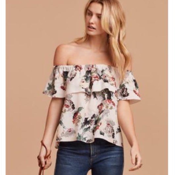 Aritzia Wilfred Promener Blouse Sz Sm - Picture 2 of 7